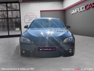 Bmw serie 5 f10 550i xdrive 407ch sport design a occasion cannes (06) simplicicar simplicibike france