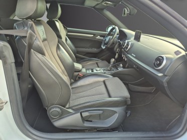 Audi a3 cabriolet 2.0 tdi 150 ch s tronic 6 rapports s line / entretien à jour / garantie 12 mois occasion simplicicar royan...
