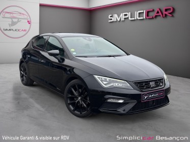 Seat leon 2.0 tdi 150 dsg7 fr car play caméra recul attelage amovible occasion simplicicar besanÇon simplicicar...