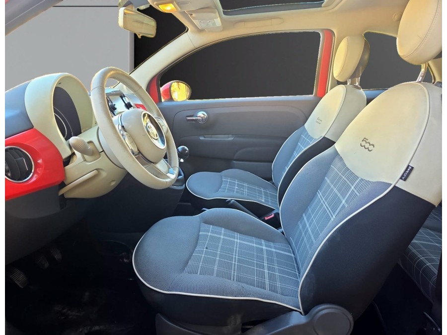 FIAT d'occasion 500 0.9 8V 85 TWIN AIR ANNIVERSARIO de 2015 Nice (06)﻿