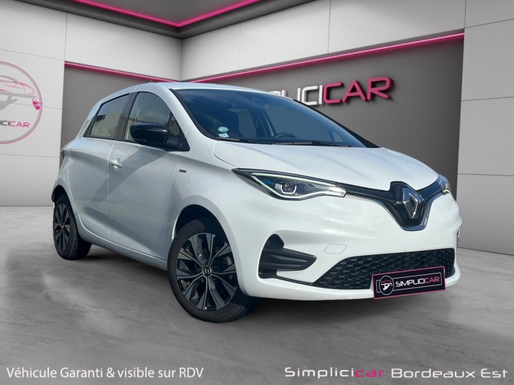 Renault zoe e-tech electrique r110 achat integral limited radar de recul garantie 12mois occasion simplicicar bordeaux ...