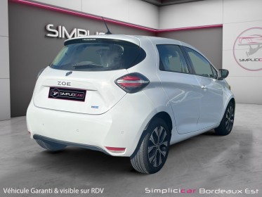 Renault zoe e-tech electrique r110 achat integral limited radar de recul garantie 12mois occasion simplicicar bordeaux ...