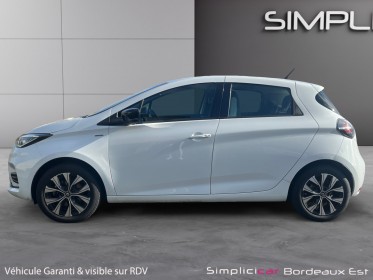 Renault zoe e-tech electrique r110 achat integral limited radar de recul garantie 12mois occasion simplicicar bordeaux ...