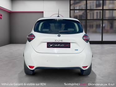 Renault zoe e-tech electrique r110 achat integral limited radar de recul garantie 12mois occasion simplicicar bordeaux ...