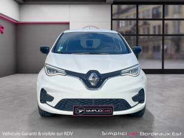 Renault zoe e-tech electrique r110 achat integral limited radar de recul garantie 12mois occasion simplicicar bordeaux ...