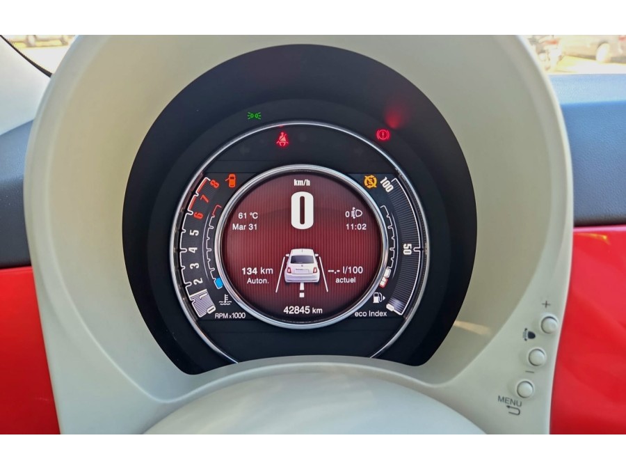 FIAT d'occasion 500 0.9 8V 85 TWIN AIR ANNIVERSARIO de 2015 Nice (06)﻿