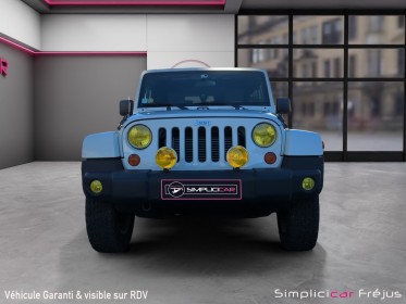 Jeep wrangler 2.8 crd 177 fap sahara 4 pneus neufs goodrich kit main libre garantie 12 mois occasion simplicicar frejus ...