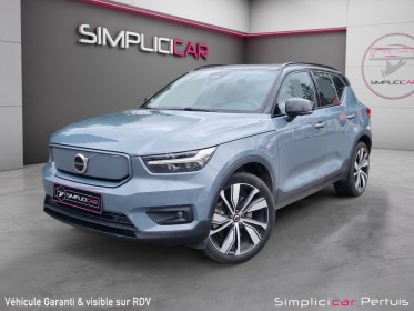 Volvo xc40 p8 recharge awd 408 ch 1edt r-design toit ouvrant harman kardon pompe à chaleur garantie 12 mois occasion...
