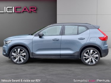 Volvo xc40 p8 recharge awd 408 ch 1edt r-design toit ouvrant harman kardon pompe à chaleur garantie 12 mois occasion...