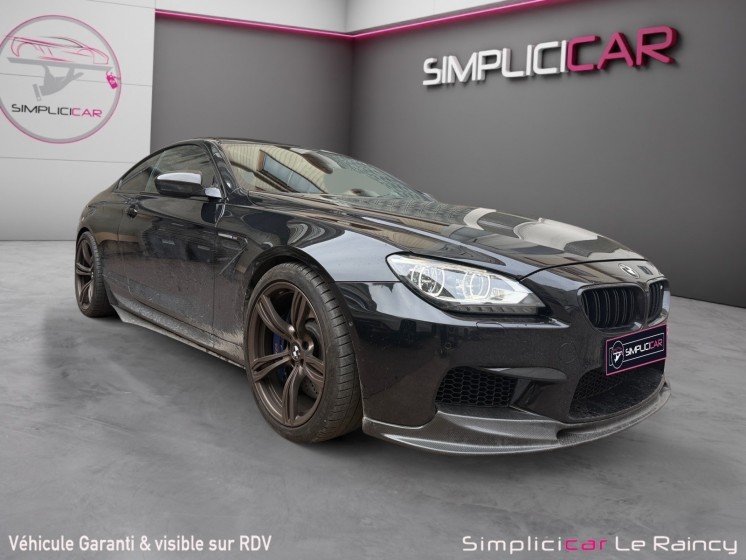 Bmw m6 coupe f13 m m dkg7 full option pack carbone entretiens bmw garantie 12 mois occasion simplicicar le raincy simplicicar...