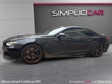 Bmw m6 coupe f13 m m dkg7 full option pack carbone entretiens bmw garantie 12 mois occasion simplicicar le raincy simplicicar...