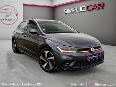 Volkswagen polo gti 2.0 tsi 207 ss dsg7 française garantie occasion simplicicar besanÇon simplicicar simplicibike france