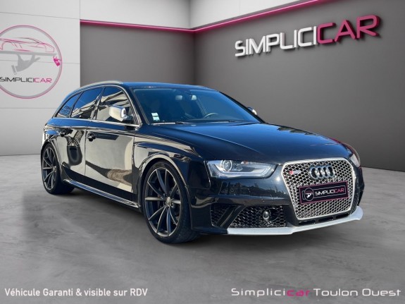 Audi rs4 avant v8 4.2 fsi 450 quattro s tronic 7 audi exclusive pack f1 pack carbone garantie 12 mois occasion simplicicar...