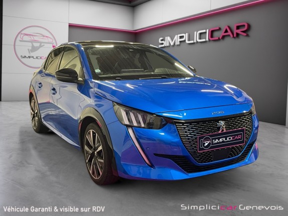 Peugeot 208 puretech 100 bvm6 gt line - cuir - gps - toit panoramique - sièges conducteur électrique - garantie 12 mois...