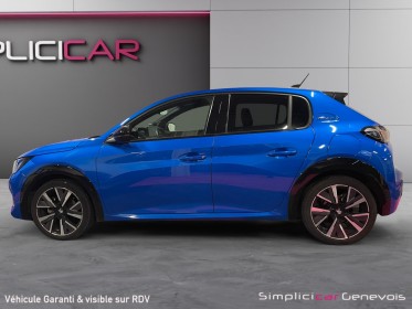 Peugeot 208 puretech 100 bvm6 gt line - cuir - gps - toit panoramique - sièges conducteur électrique - garantie 12 mois...