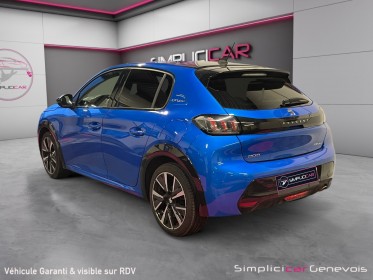 Peugeot 208 puretech 100 bvm6 gt line - cuir - gps - toit panoramique - sièges conducteur électrique - garantie 12 mois...