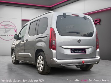Opel combo life rifter/berlingo 1.5 diesel 130 ch bva8 start/stop innovation attelage caméra de recul gps garantie 12 mois...