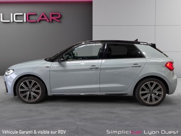 Audi a1 sportback 35 tfsi 150 ch s tronic 7 s line int/ext - gris flèche - garantie 12 mois occasion simplicicar lyon ouest...