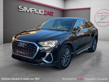 Audi q3 sportback 35 tdi 150 ch s tronic 7 occasion simplicicar toulon ouest simplicicar simplicibike france