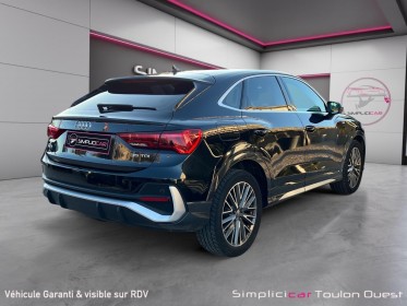 Audi q3 sportback 35 tdi 150 ch s tronic 7 occasion simplicicar toulon ouest simplicicar simplicibike france