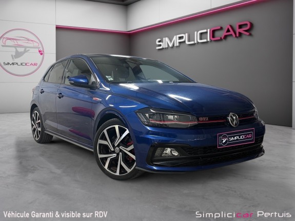 Volkswagen polo 2.0 tsi 200 ss dsg6 gti sièges chauffants carplay virtual cockpit garantie 12 mois occasion simplicicar...
