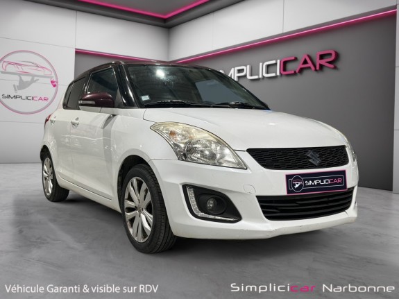 Suzuki swift my15 1.2 vvt so'city toit ouvrant climatisation garantie 12 mois occasion simplicicar narbonne simplicicar...
