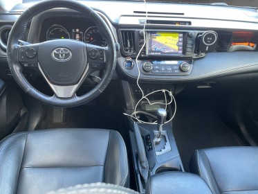 Toyota rav4 hybride 197ch 2wd lounge - gps - to - cuir - attelage - garantie 12 mois occasion simplicicar genevois...