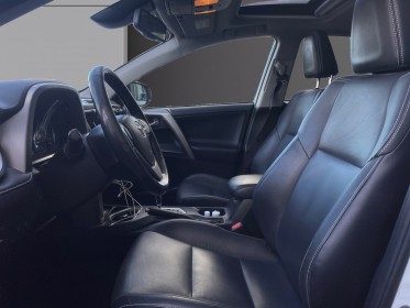 Toyota rav4 hybride 197ch 2wd lounge - gps - to - cuir - attelage - garantie 12 mois occasion simplicicar genevois...