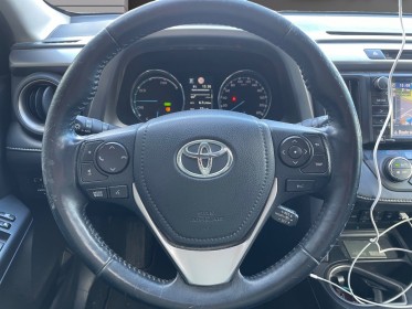 Toyota rav4 hybride 197ch 2wd lounge - gps - to - cuir - attelage - garantie 12 mois occasion simplicicar genevois...