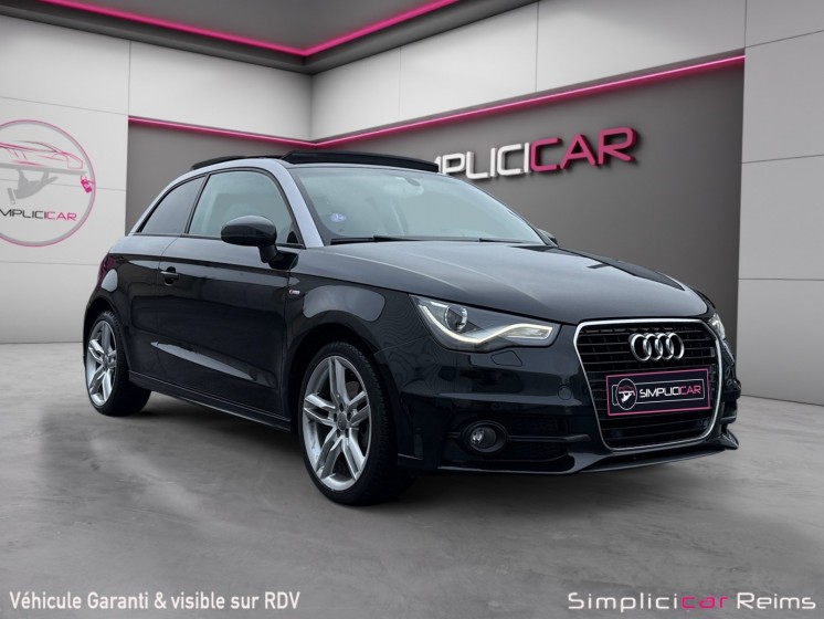 Audi a1 a1 1.4 tfsi 140 cod s line s tronic - garantie 12 mois occasion simplicicar reims simplicicar simplicibike france