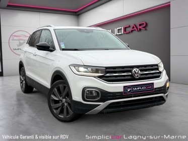 Volkswagen t-cross 1.0 tsi 115 start/stop bvm6 first edition - apple carplay- siège chauffant occasion simplicicar lagny ...