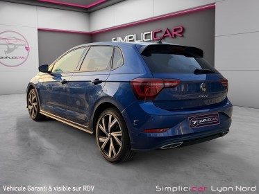 Volkswagen polo 1.0 tsi 110 ss dsg7 r-line toit ouvrant virtual cockpit carplay 12 mois garantie occasion simplicicar lyon...