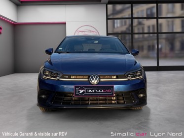 Volkswagen polo 1.0 tsi 110 ss dsg7 r-line toit ouvrant virtual cockpit carplay 12 mois garantie occasion simplicicar lyon...