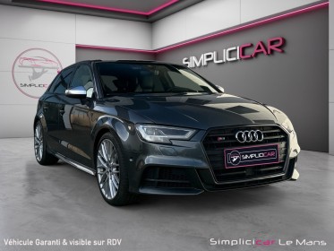 Audi s3 sportback 2.0 tfsi 310 s tronic 7 quattro garantie 12 mois occasion simplicicar le mans simplicicar simplicibike france