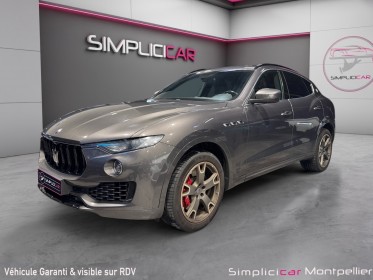 Maserati levante 3.0 v6 bi turbo 430ch s q4 gransport suivi maserati carnet disponible garantie 12 mois occasion montpellier...