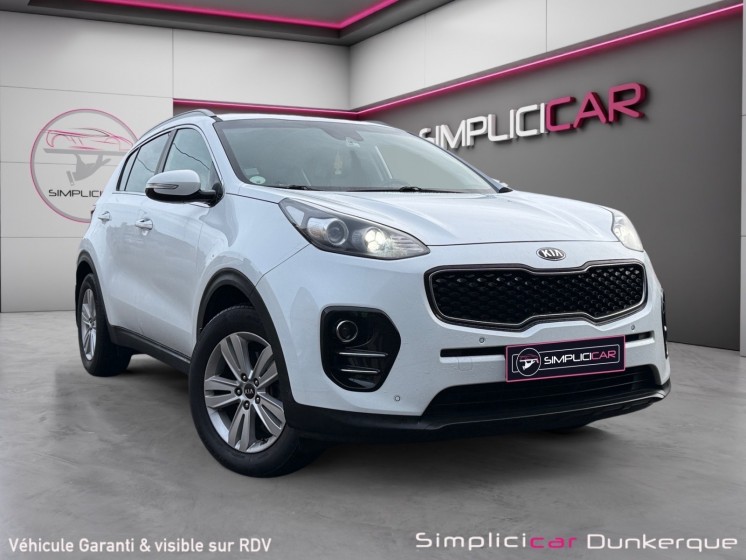 Kia sportage 1.7 crdi 115 isg 4x2 premium sièges/volant chauffants carplay android auto garantie 12 mois occasion...