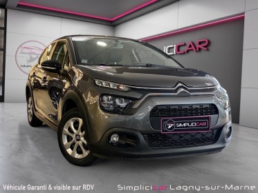 Citroen c3 1.5 bluehdi 100 ss bvm6 c-series - garantie constructeur occasion simplicicar lagny  simplicicar simplicibike france