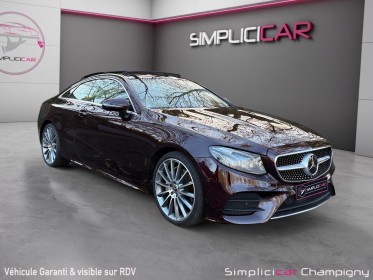 Mercedes classe e coupe 200 9g-tronic 4-matic full options -pack amg line -intérieur-cuir-sièges chauffants-burmester sound...