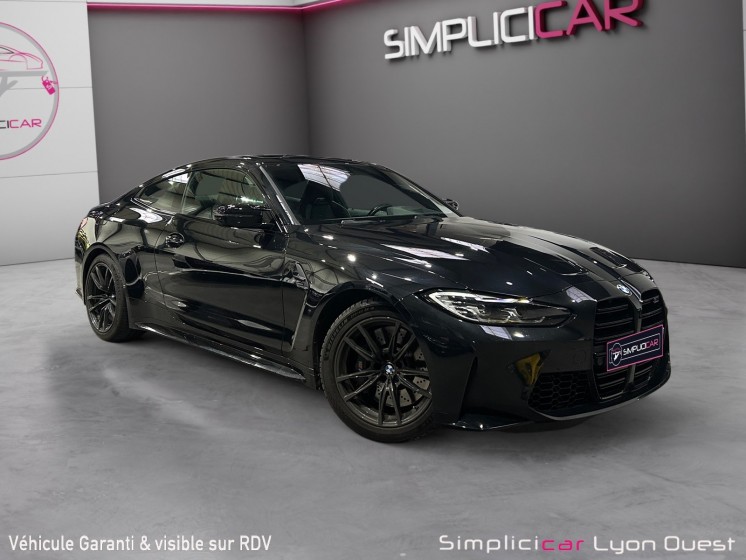 Bmw m4 competition coupe g82 510 ch bva8 - entretiens bmw - origine france - garantie 12 mois occasion simplicicar lyon ouest...