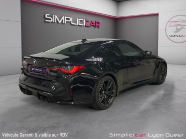 Bmw m4 competition coupe g82 510 ch bva8 - entretiens bmw - origine france - garantie 12 mois occasion simplicicar lyon ouest...