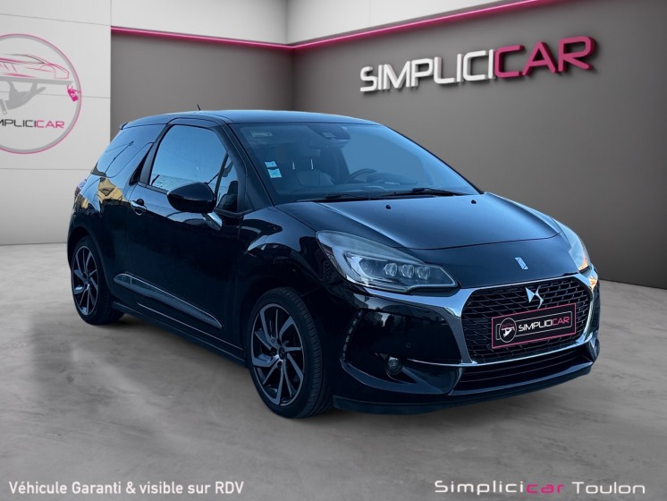 Ds ds 3 1.6thp 165cv ss bvm6 sport chic - suivi entretien - sièges chauffants - caméra de recul - garantie occasion...