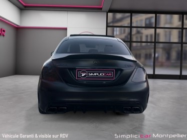 Mercedes classe c 63s amg 510 pack carbone 7g-tronic garantie 12 mois occasion montpellier (34) simplicicar simplicibike france