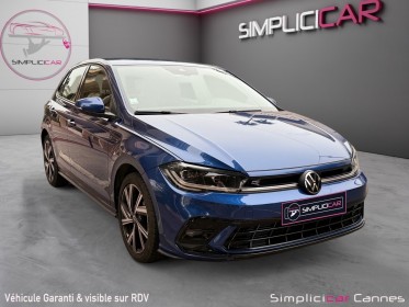 Volkswagen polo 1.0 tsi 95 ss bvm5 r-line  garantie constructeur 24 mois occasion cannes (06) simplicicar simplicibike france