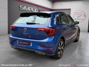 Volkswagen polo 1.0 tsi 95 ss bvm5 r-line  garantie constructeur 24 mois occasion cannes (06) simplicicar simplicibike france