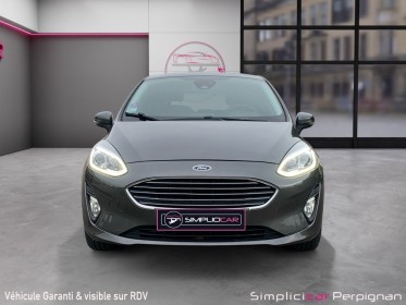 Ford fiesta 1.0 ecoboost 100 ch ss bvm6 titanium - carplay - climatisation - bluetooth - garantie 12 mois europe occasion...