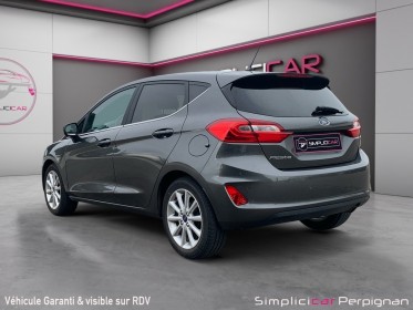 Ford fiesta 1.0 ecoboost 100 ch ss bvm6 titanium - carplay - climatisation - bluetooth - garantie 12 mois europe occasion...