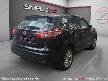 Nissan qashqai 1.5 dci 110 visia occasion paris 17ème (75)(porte maillot) simplicicar simplicibike france