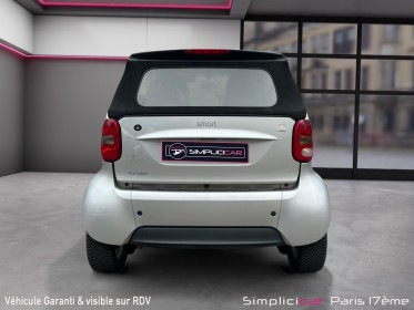 Smart  fortwo cabriolet occasion paris 17ème (75)(porte maillot) simplicicar simplicibike france