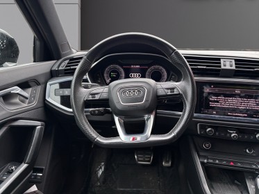 Audi q3 sportback 45 tfsie  245 ch s tronic 6 s line, intérieur cuir, caméra de recul, garantie 12mois occasion simplicicar...