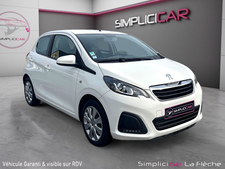 Peugeot 108 courroie ok  garantie 12 mois  régulateur de vitesse occasion simplicicar la fleche simplicicar simplicibike...